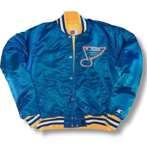 VTG St. Louis Blues Starter Jacket - Size M